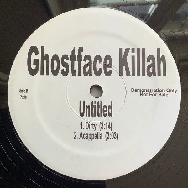 Ghostface Killah : Untitled (Good Times) (12", Promo)