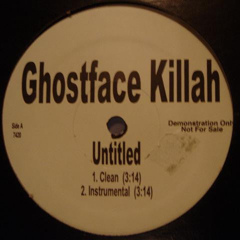 Ghostface Killah : Untitled (Good Times) (12", Promo)