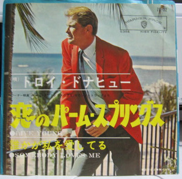 Troy Donahue : Live Young / Somebody Loves Me (7", Single, Red)