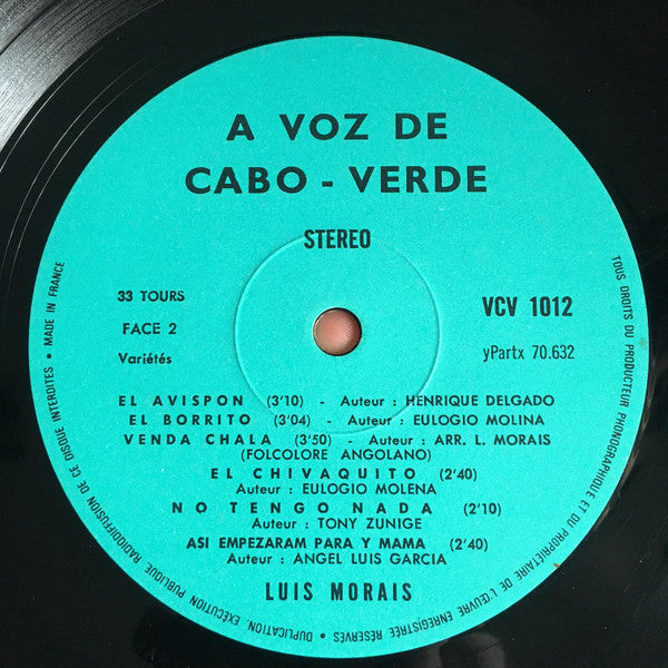 L. Morais* : Cumbia (LP, Album)