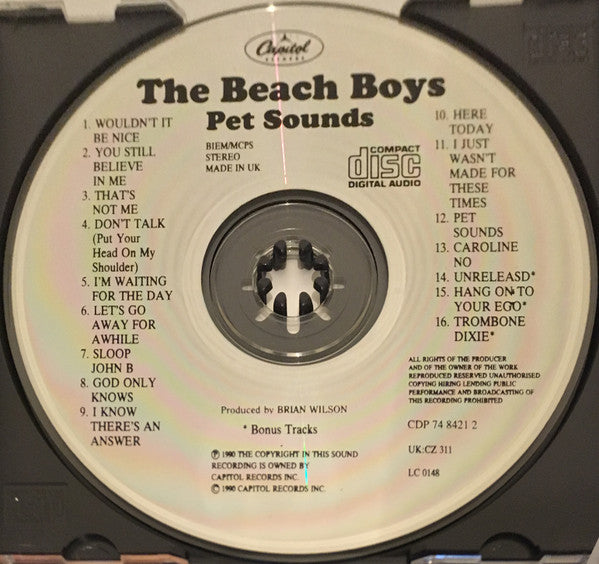 The Beach Boys : Pet Sounds (CD, Album, RE, RM)