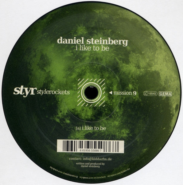 Daniel Steinberg : Pay For Me / I Like To Be (12")