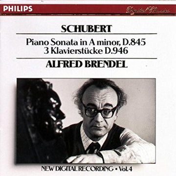 Franz Schubert, Alfred Brendel : Piano Sonata In A Minor, D. 845 · 3 Klavierstücke D. 946 (CD, Album)