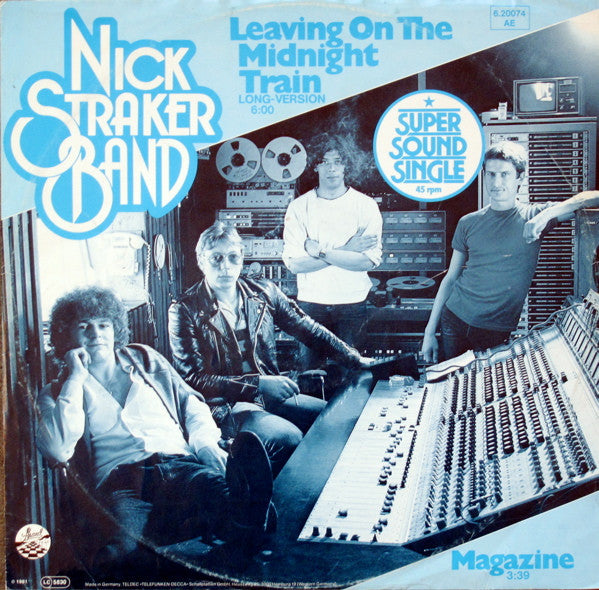 Nick Straker Band : Leaving On A Midnight Train / Magazine (12")