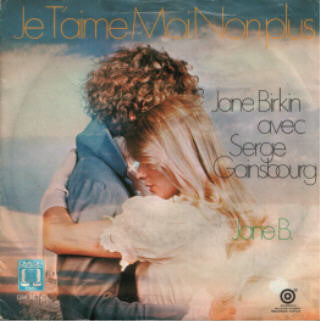 Jane Birkin Avec Serge Gainsbourg : Je T'aime Moi Non Plus (7", Single, RE)