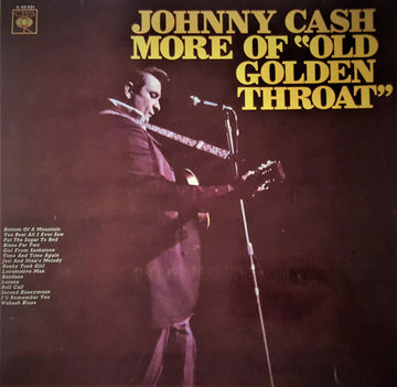 Johnny Cash : More Of "Old Golden Throat" (LP, Comp)