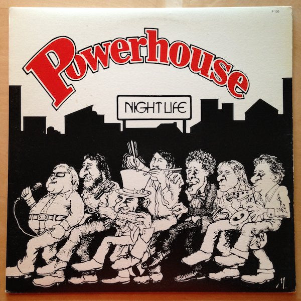 Powerhouse (13) : Night Life (LP, Album, RE)