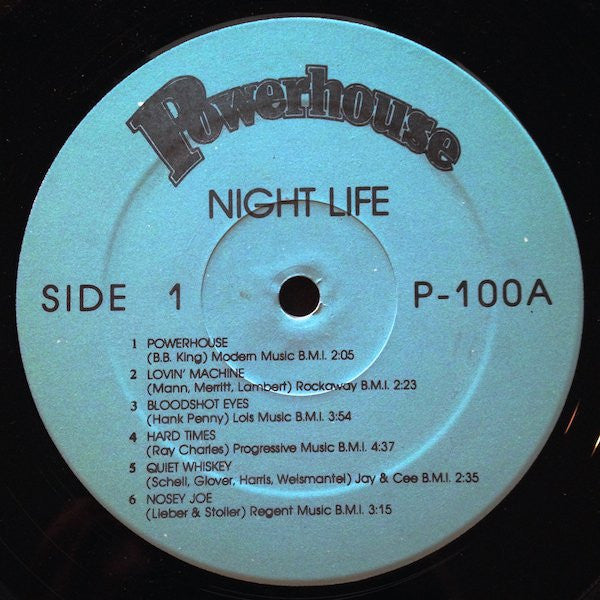 Powerhouse (13) : Night Life (LP, Album, RE)