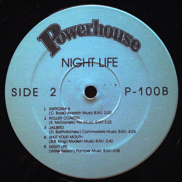 Powerhouse (13) : Night Life (LP, Album, RE)