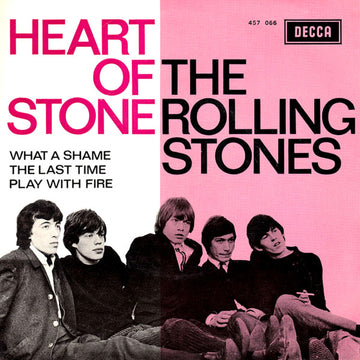 The Rolling Stones : Heart Of Stone (7", EP, Mono)