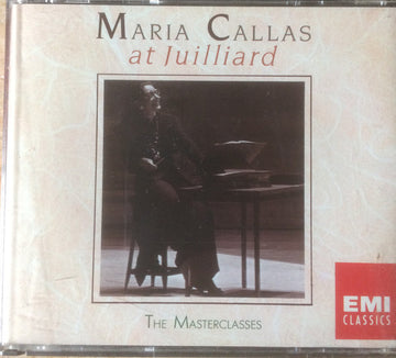 Maria Callas : Maria Callas At Juilliard  / The Masterclasses (3xCD, Mono, RE, RM)