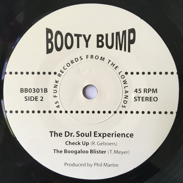 The Dr. Soul Experience : Arrhthmia / Check Up / The Boogaloo Blister (7")