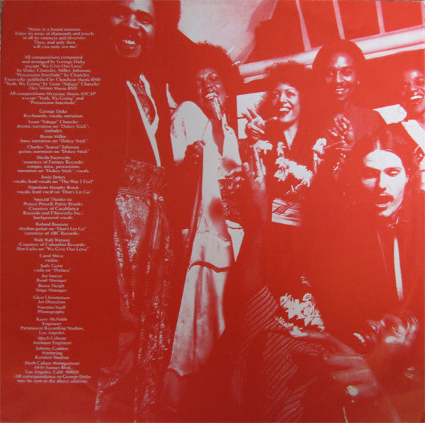 George Duke : Don't Let Go (LP, Album)