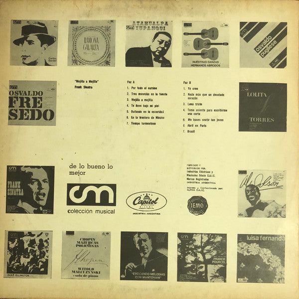 Frank Sinatra : Mejilla A Mejilla (LP, Comp)