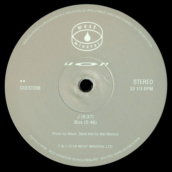 uon : uon (LP)