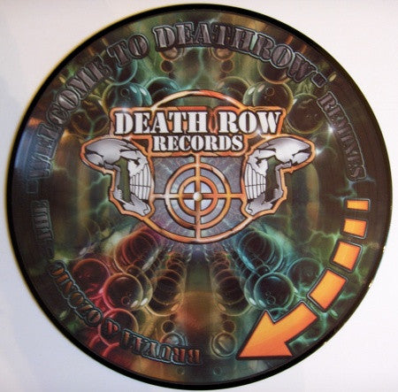 Bruyaa & Ozonic : Welcome To Death Row (Remixes) (12", Pic)