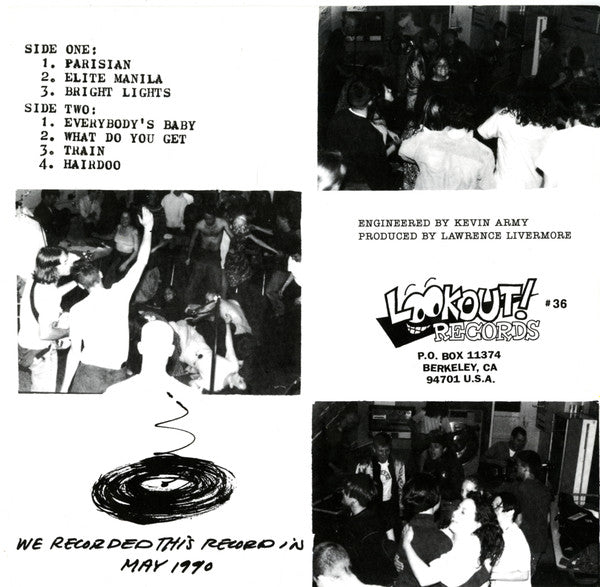 Brents T.V. : Lumberjack Days (7", EP, Gre)