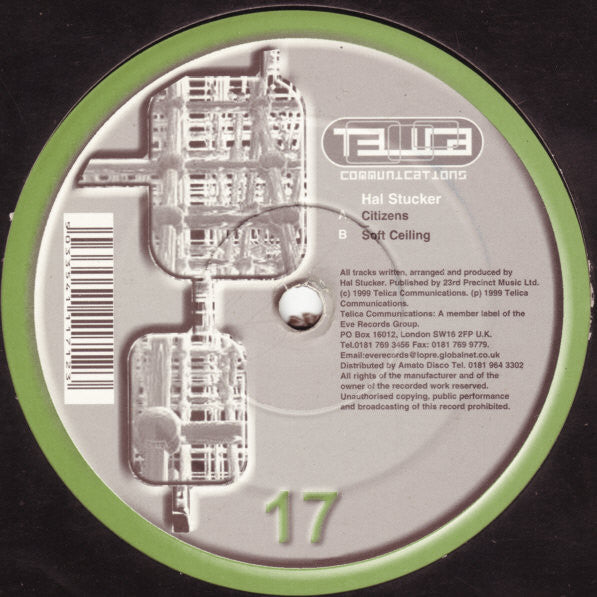 Hal Stucker : Citizens / Soft Ceiling (12")