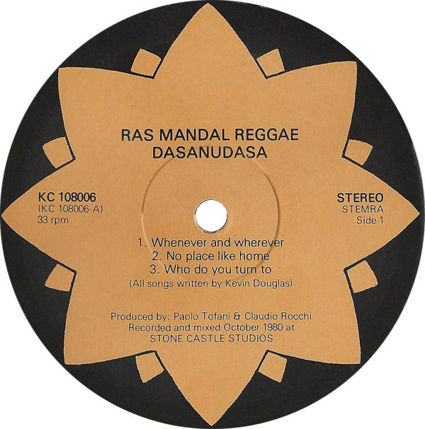 Dasanudasa : Ras Mandal Reggae (LP, Album)