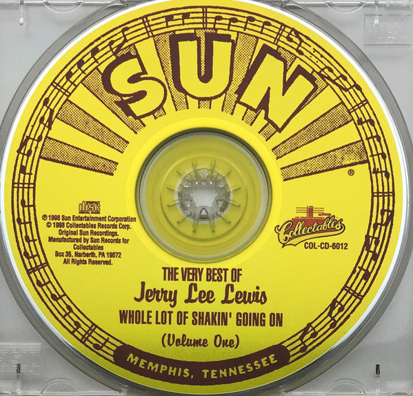 Jerry Lee Lewis : The Very Best Of Jerry Lee Lewis Volume One (Whole Lot Of Shakin' Going On) (CD, Comp)