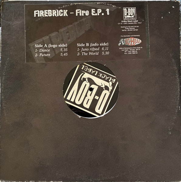 Firebrick : Fire E.P. 1 (12", EP)
