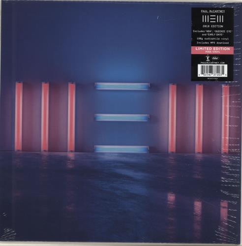 Paul McCartney : New (LP, Album, Ltd, RE, Pin)