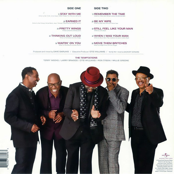 The Temptations : All The Time (LP, Album)