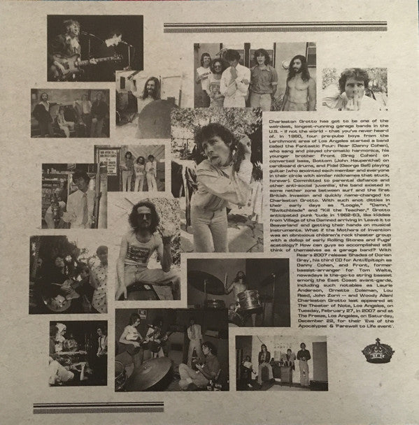 Charleston Grotto : Raw Sewage  (LP, Album)