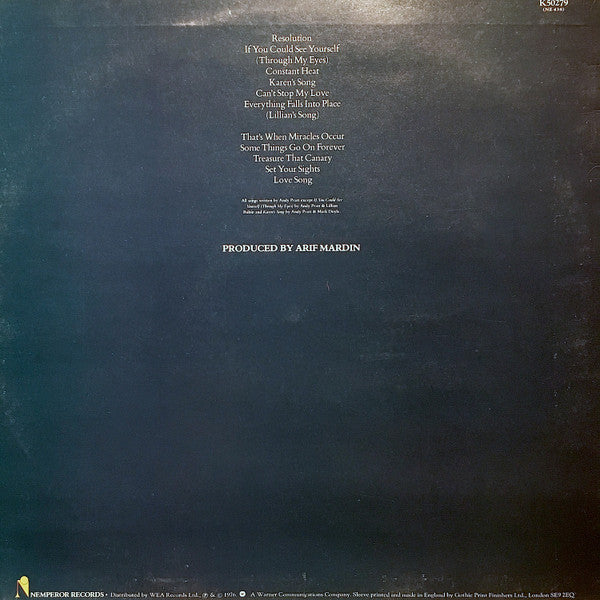 Andy Pratt : Resolution (LP, Album)