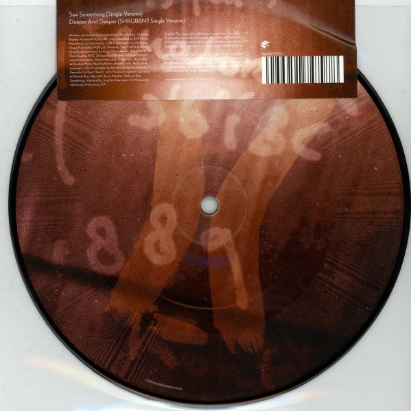 Dave Gahan : Saw Something / Deeper + Deeper (7", Single, Ltd, Num, Pic)