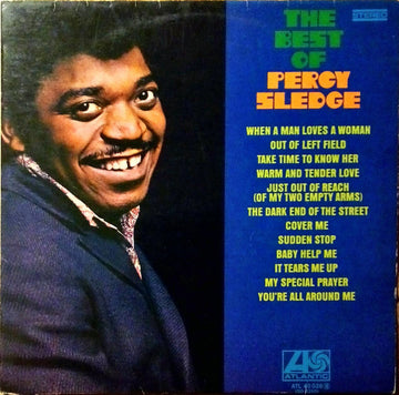 Percy Sledge : The Best Of Percy Sledge (LP, Comp, RE)