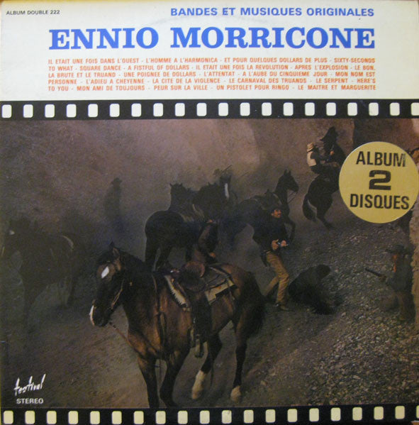 Ennio Morricone : Bandes Et Musiques Originales (2xLP, Comp, Gat)