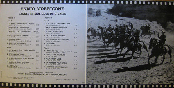 Ennio Morricone : Bandes Et Musiques Originales (2xLP, Comp, Gat)