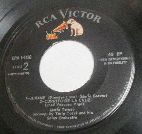 María Teresa (2) : Look At Me, Love (7", EP)