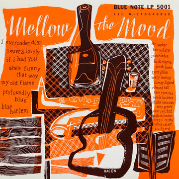 Various : Mellow The Mood (10", Comp, Mono, Promo, RE, Blu)