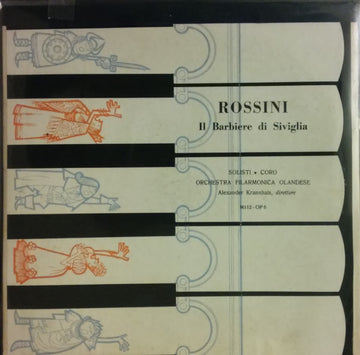 Gioacchino Rossini, Nederlands Philharmonisch Orkest, Alexander Krannhals : Il Barbiere Di Siviglia (Solisti - Coro) (2x10", Album, Gat)