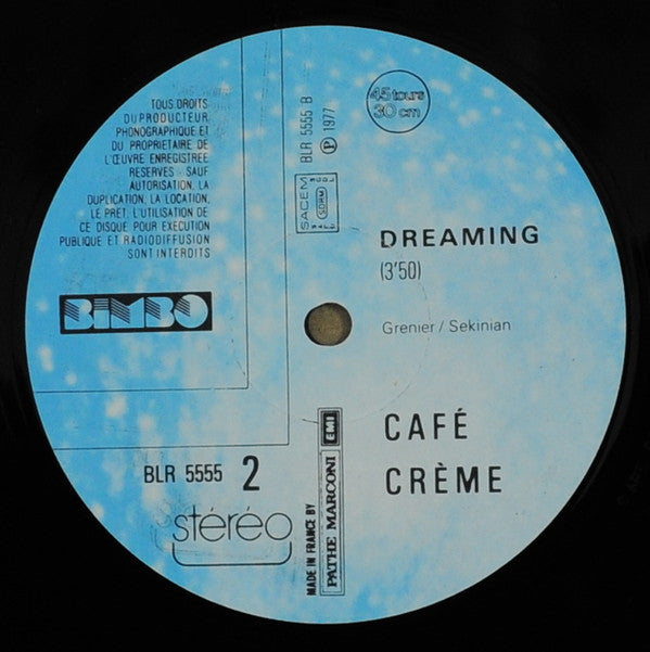 Café Crème : Citations Ininterrompues (12")