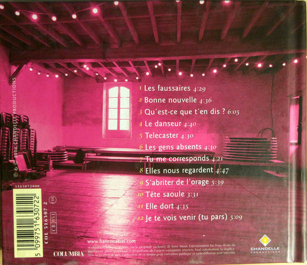 Francis Cabrel : Les Beaux Dégâts (CD, Album, Boo)