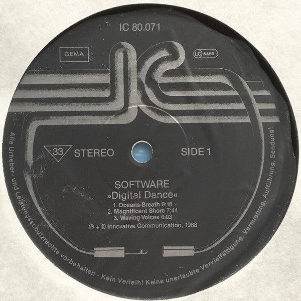 Software : Digital-Dance (LP, Album, Gat)