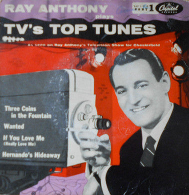 Ray Anthony : Plays TV's Top Tunes (7", EP)