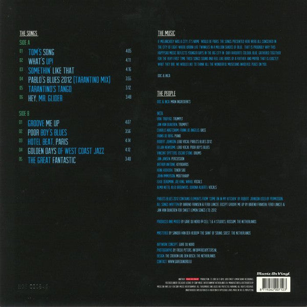 Gare Du Nord : Rendezvous 8:02 (LP, Album, Ltd, Num, RE, Blu)