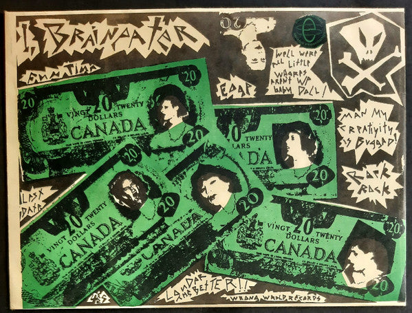 The Braineaters : The Braineaters EP (7", RE)