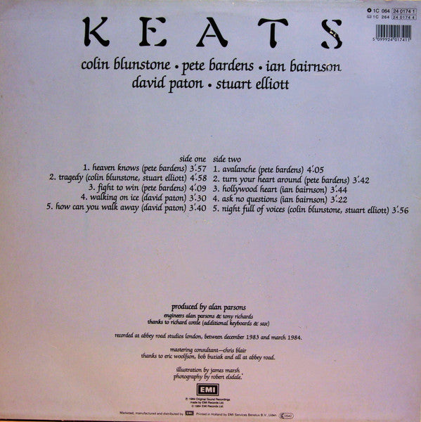 Keats : Keats (LP, Album)