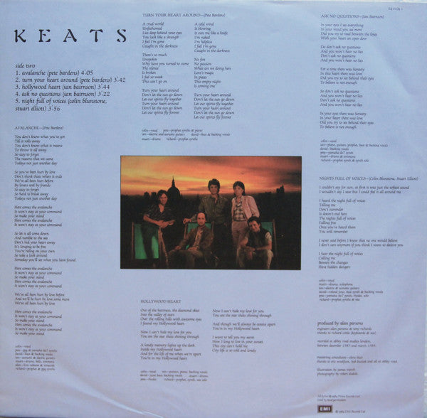 Keats : Keats (LP, Album)