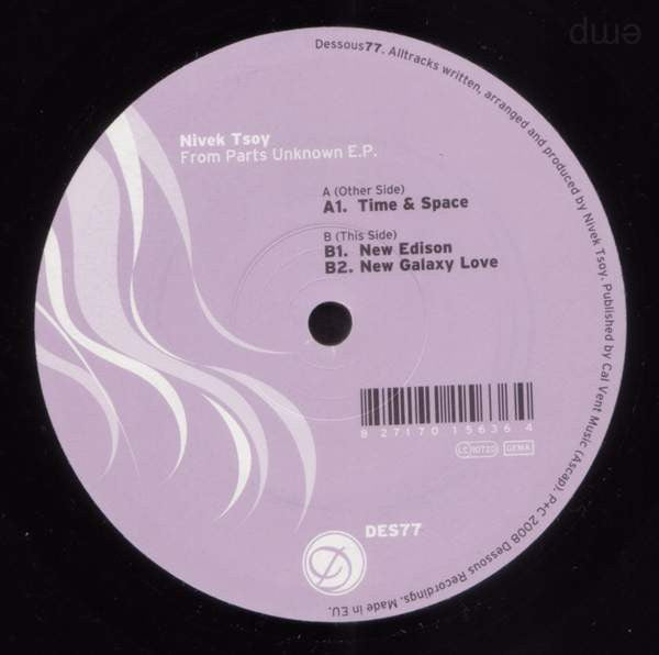 Nivek Tsoy : From Parts Unknown E.P. (12", EP)