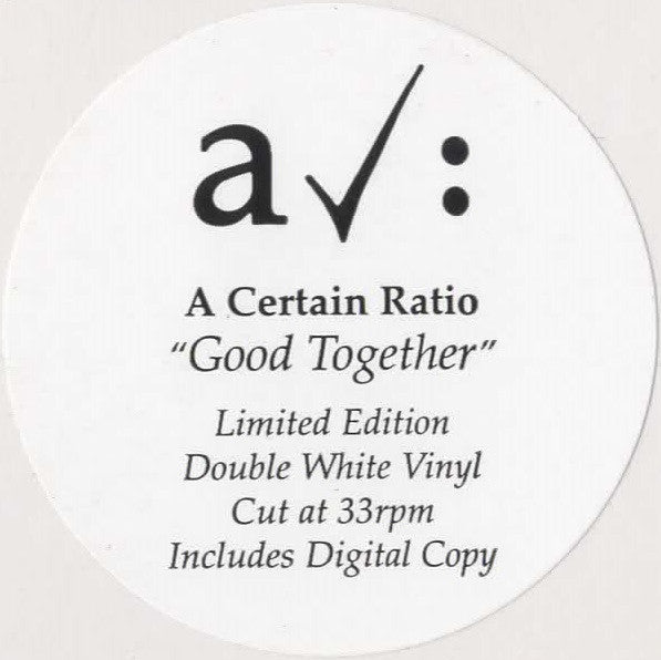 A Certain Ratio : Good Together (2xLP, Album, Ltd, RE, Whi)