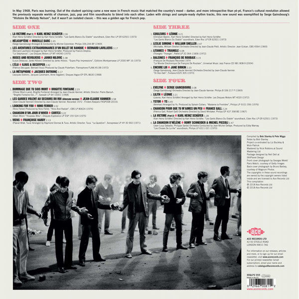 Bob Stanley • Pete Wiggs : Paris In The Spring (2xLP, Comp, Whi)