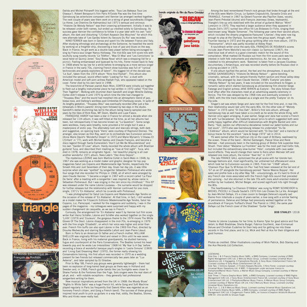 Bob Stanley • Pete Wiggs : Paris In The Spring (2xLP, Comp, Whi)