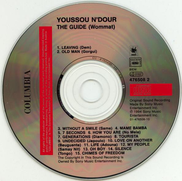 Youssou N'Dour : The Guide (Wommat) (CD, Album)