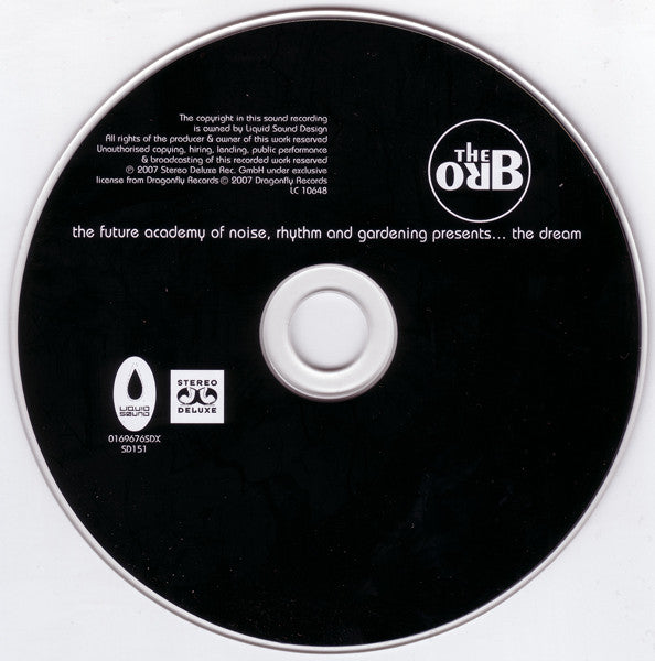 The Orb : The Dream (CD, Album, Promo, Car)
